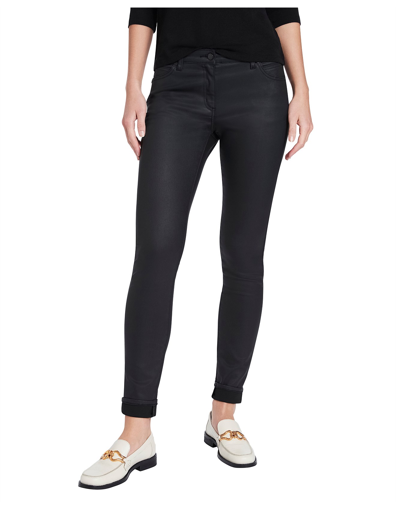 Get David Lawrence Top Sellers COATED JACKIE SKINNY JEAN Now at a ...